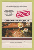 Matchbook Cover - Oregon Chain Saws New Cumberland PA 40 Strike