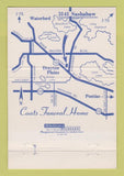 Matchbook Cover - Coats Funeral Home Waterford Township MI 40 Strike