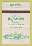 Matchbook Cover - Tre Scalini Mimi Sheraton New York City 40 Strike