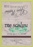 Matchbook Cover - The Scalini New York City Gian Marino 40 Strike