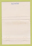 Matchbook Cover - Apache Travel Trailers Campers Levis QC WORN 40 Strike