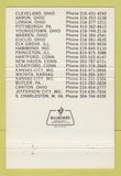 Matchbook Cover - Rae Bearing Service Hartford CT 40 Strike