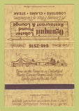 Matchbook Cover - Ogunquit Restaurant Lobster Pound ME 40 Strike