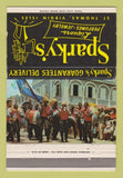 Matchbook Cover - Sparky's Liquor St Thomas Virgin Islands 40 Strike