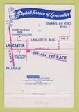 Matchbook Cover - Skylark Terrace Lancaster CA WEAR 40 Strike