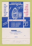 Matchbook Cover - Royal Tire Service Fort Lauderdale FL 40 Strike
