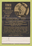 Matchbook Cover - Victor Hair Salon Tower House Brussels Belgium 40 Strike