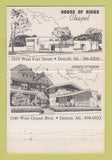 Matchbook Cover - Stinson Funeral Home Detroit MI 40 Strike