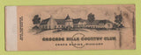 Matchbook Cover - Cascade Hills Country Club Grand Rapids MI STAINED SAMPLE