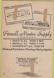 Matchbook Cover - Parnell Martin Supply Charlotte NC 40 Strike