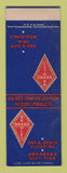 Matchbook Cover - Bradley Brand Oak Gum Trim Mouldings Warren AR SAMPLE