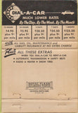 Matchbook Cover - Garden City Gulf Station Car Rental NY 40 Strike