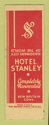 Matchbook Cover - Hotel Stanley New Britain CT SAMPLE