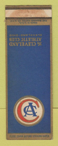 Matchbook Cover - Cleveland Athletic Club OH WEAR SAMPLE