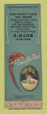 Matchbook Cover - Ruth's Restaurant Lincoln MA WORN WRITING SAMPLE