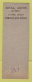 Matchbook Cover - Hotel Pfister Milwaukee WI SAMPLE
