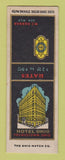 Matchbook Cover - Hotel Ohio Youngstown OH SAMPLE