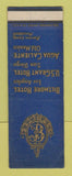 Matchbook Cover - Biltmore Hotel Los Angeles US Grant San Diego CA SAMPLE