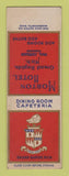 Matchbook Cover - Morton Hotel Grand Rapids MI SAMPLE