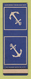 Matchbook Cover - Kean's Detroit Yacht Harbor MI SAMPLE