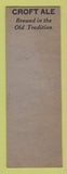 Matchbook Cover - Tasty Lunch Waltham MA WRITING SAMPLE
