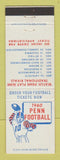 Matchbook Cover - 1960 Penn Football Schedule Pennsylvania Philadelphia PA