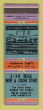 Matchbook Cover - Lido Retail Wine Liquor New York City