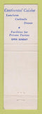 Matchbook Cover - Laurent Restaurant New York City