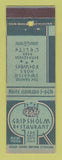 Matchbook Cover - Gripsholm Restaurant New York City