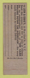 Matchbook Cover - Leon & Eddie's  New York City