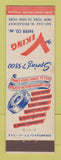 Matchbook Cover - Viking Paper Company New York City