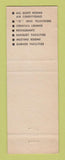 Matchbook Cover - Hotel Woodstock New York City