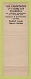 Matchbook Cover - Hapsburg House New York City