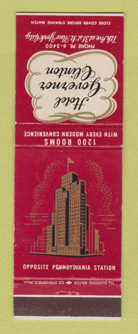 Matchbook Cover - Hotel Governor Clinton New York City