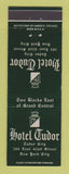 Matchbook Cover - Hotel Tudor New York City
