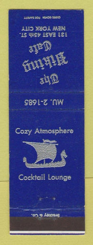 Matchbook Cover - The Viking Club New York City
