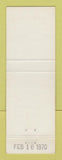 Matchbook Cover - The Viking Club New York City