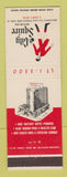Matchbook Cover - City Squire Motor Inn New York City