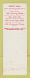 Matchbook Cover - Hotel Astor New York City