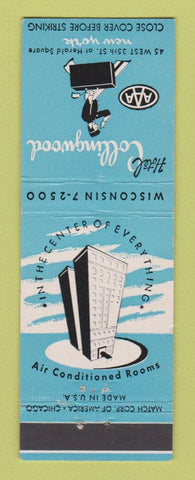 Matchbook Cover - Hotel Collingwood New York City