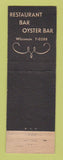 Matchbook Cover - Post and Coach Inn New York City