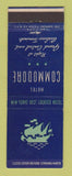Matchbook Cover - Hotel Commodore New York City
