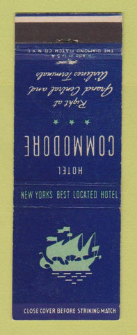 Matchbook Cover - Hotel Commodore New York City