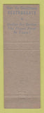 Matchbook Cover - Hotel Commodore New York City