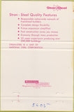 Matchbook Cover - StranSteel Steel Buildings  40 Strike