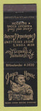 Matchbook Cover - Jager House restaurant New York City