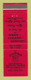 Matchbook Cover - Chairman Restaurant New York City