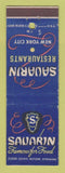 Matchbook Cover - Savarin Restaurants New York City