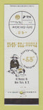 Matchbook Cover - Forty Five Below Coachman Talisman New York City
