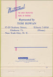 Matchbook Cover - National Vendors Inc Coin OP St Louis MO 40 Strike
